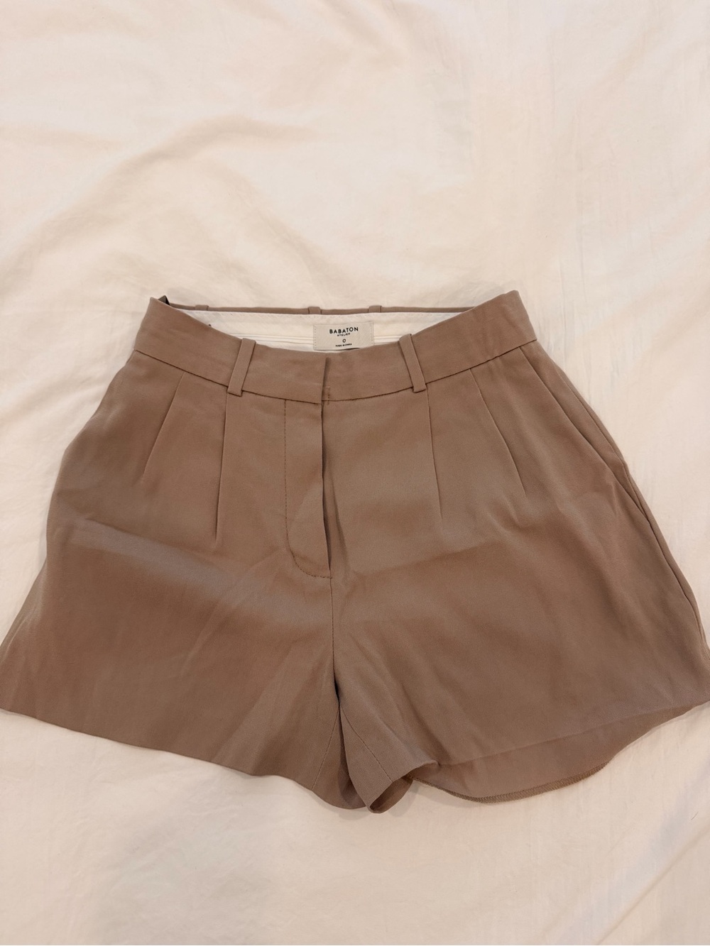 Aritzia Babaton Pleated 3” Short